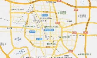 郑州市区图 郑州市区图